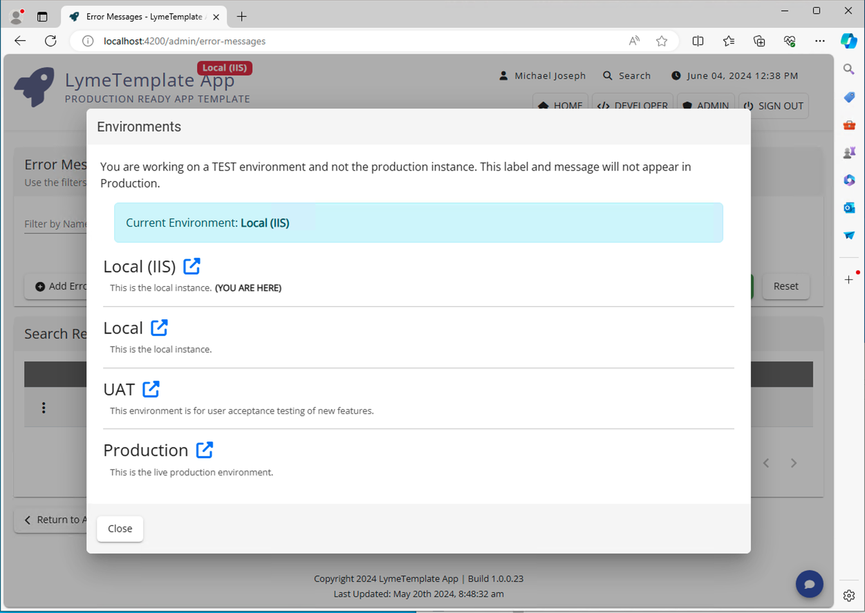 Homepage Screenshot