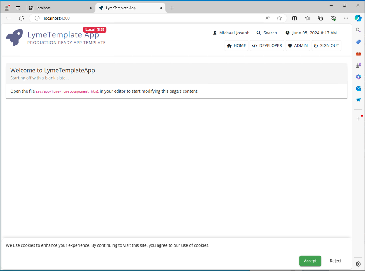 GDPR Cookie Warning